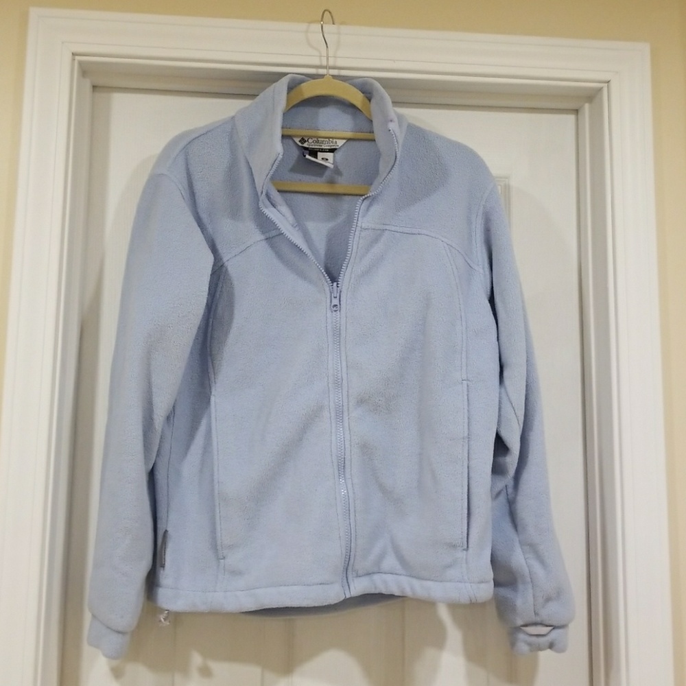 Super soft Columbia fleece zip up